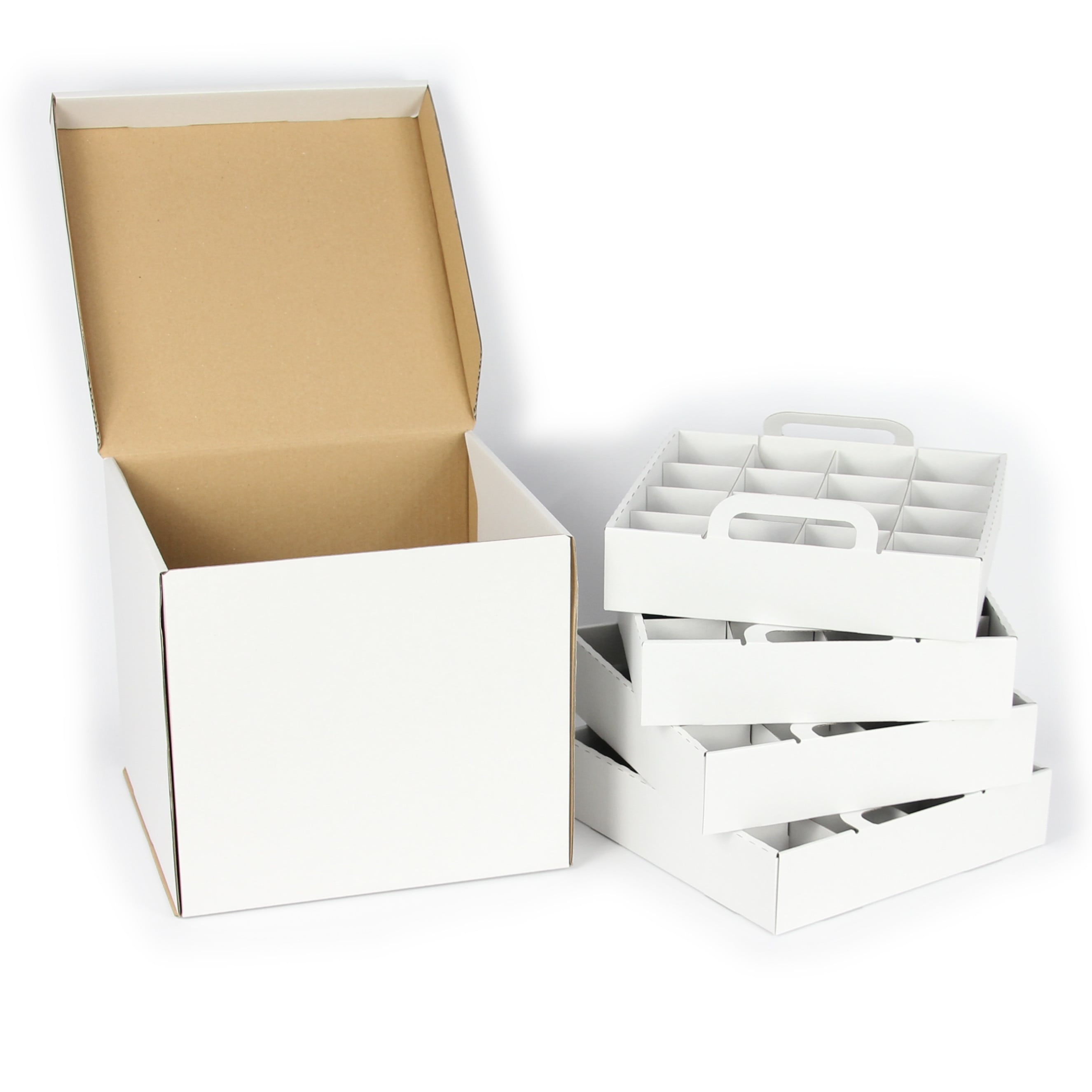 Weihnachtskugelsortierbox - 64 x 6 cm