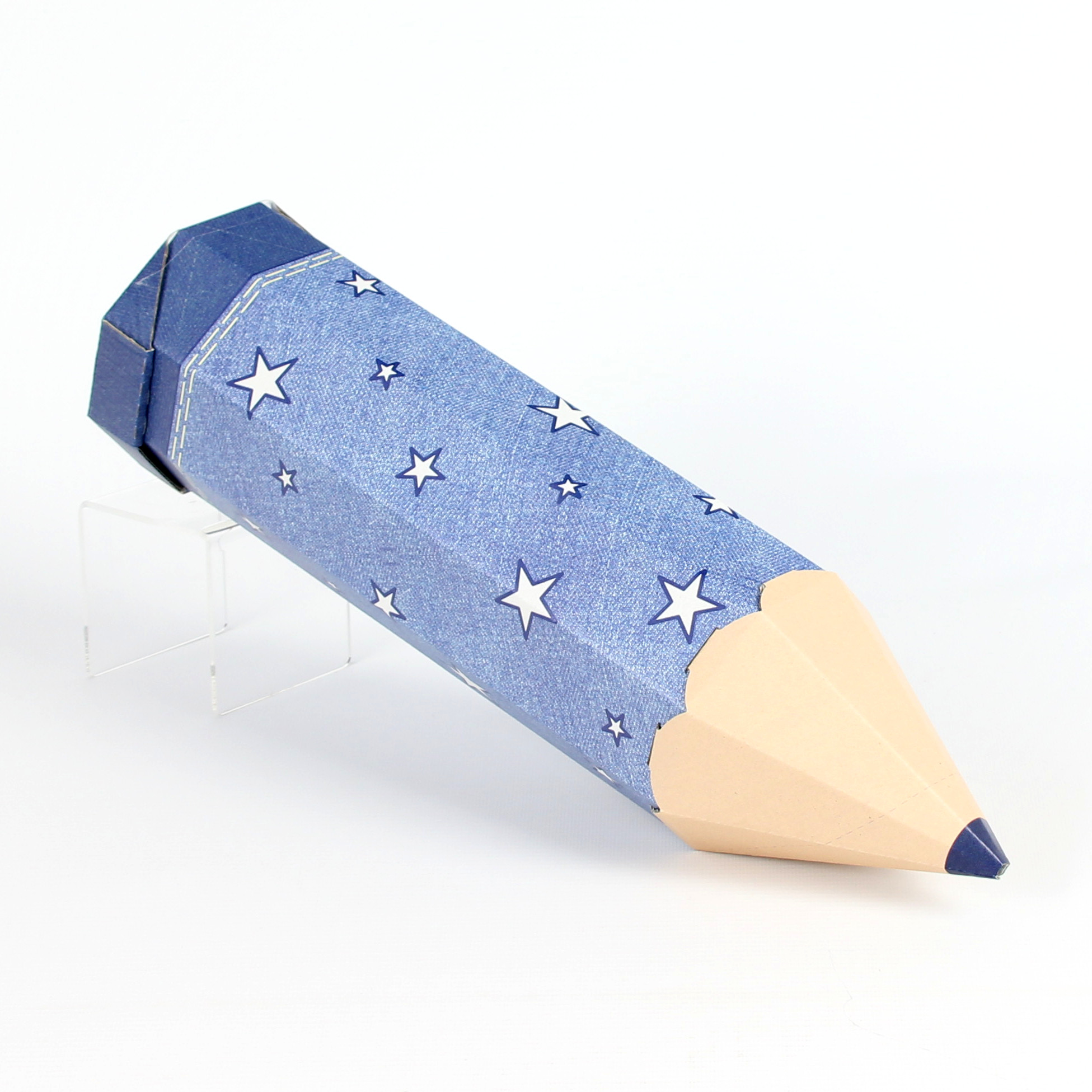 Geschwister-Schultüte als Stift - Special Edition - Jeans