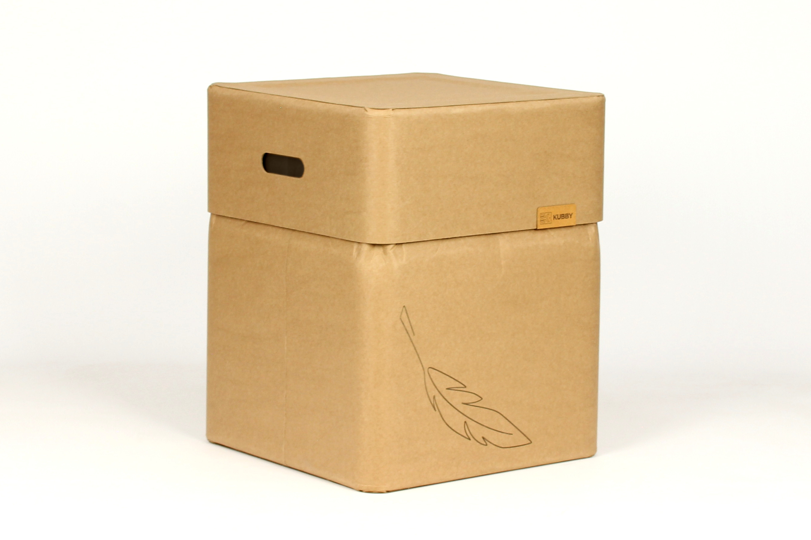 KUBBY Seat mit Grafik "Feder"