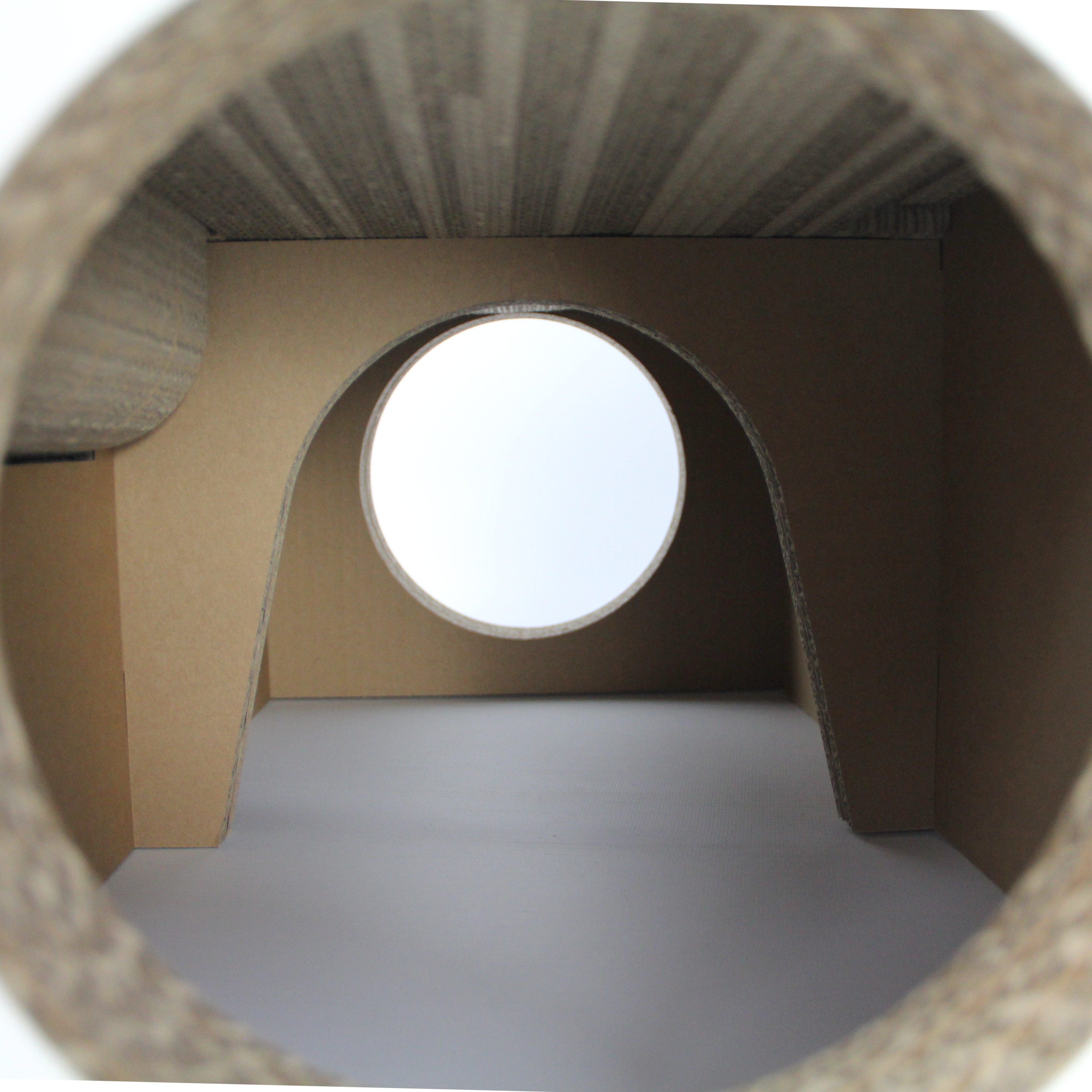 Platz zum Verstecken im Strandkorb Strandkorb für Katzen - Höhle unter der Bank